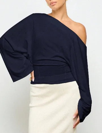 Bluza AiiRZ, bleumarin