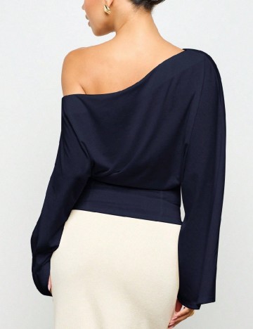 Bluza AiiRZ, bleumarin