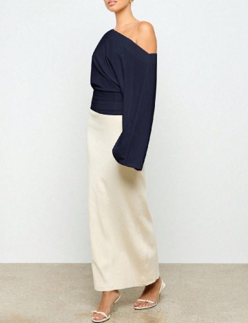 Bluza AiiRZ, bleumarin