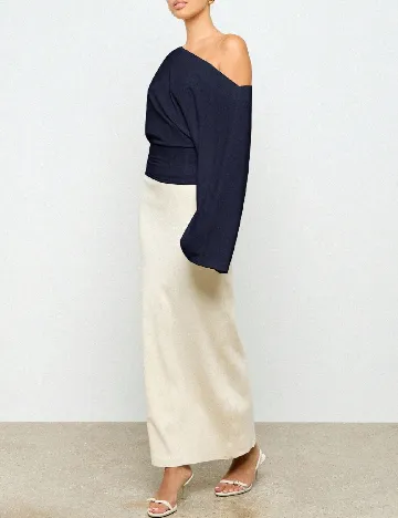 Bluza AiiRZ, bleumarin