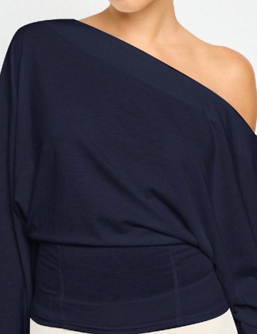 Bluza AiiRZ, bleumarin