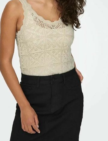 Top Jacqueline de Yong, crem