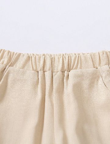 Costum Shein Kids, crem