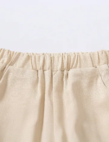 Costum Shein Kids, crem