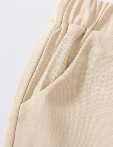 Costum Shein Kids, crem