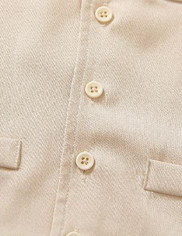 Costum Shein Kids, crem