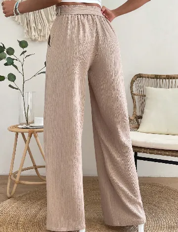 Pantaloni SHEIN, crem