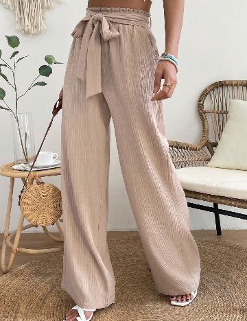 Pantaloni SHEIN, crem