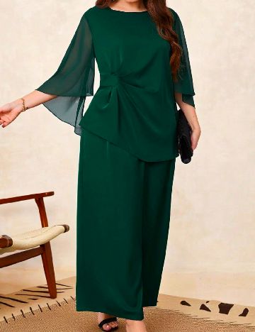 Compleu SHEIN CURVE, verde