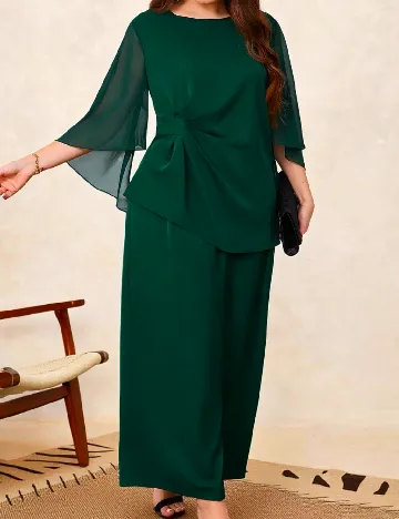 Compleu SHEIN CURVE, verde