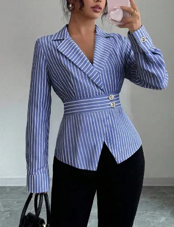 Camasa SHEIN, albastru