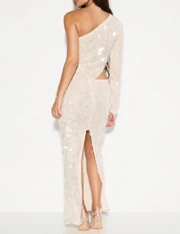 Rochie lunga SHEIN, crem