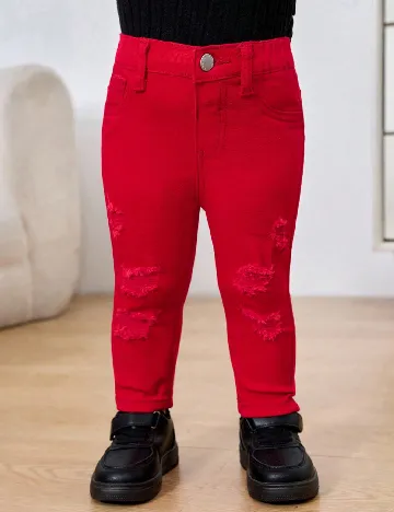 Blugi Shein Kids, rosu