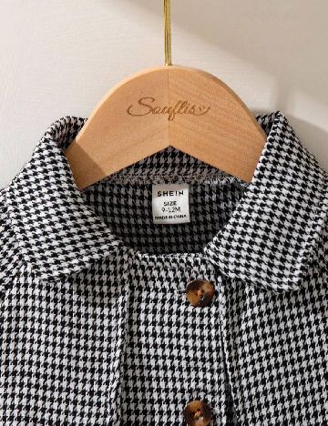 Jacheta Shein Kids, negru