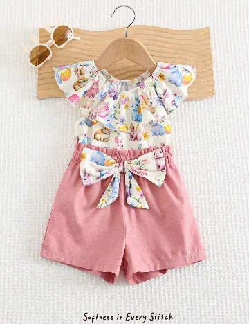 Compleu Shein Kids, mix culori