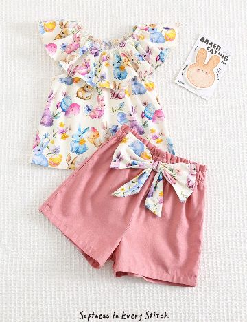 Compleu Shein Kids, mix culori