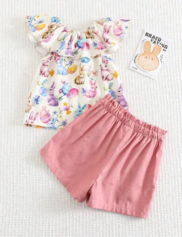 Compleu Shein Kids, mix culori