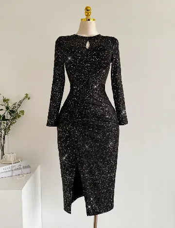 Rochie medie SHEIN, negru