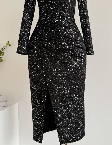 Rochie medie SHEIN, negru