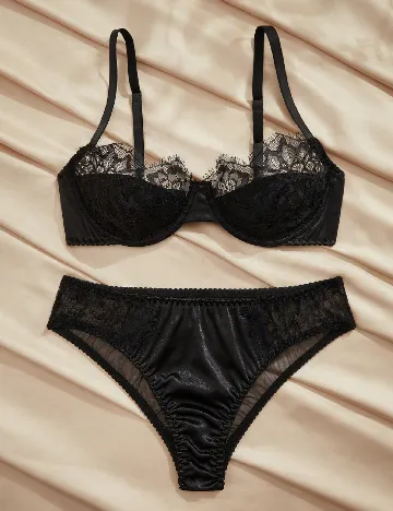 Set lenjerie SHEIN, negru