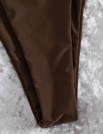 Costum de baie SHEIN, maro