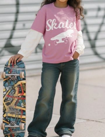 Bluza Shein Kids, roz