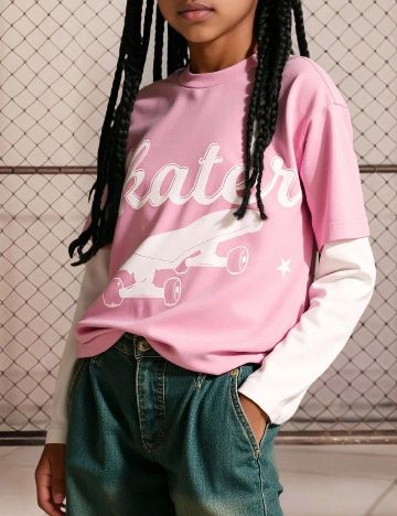 Bluza Shein Kids, roz