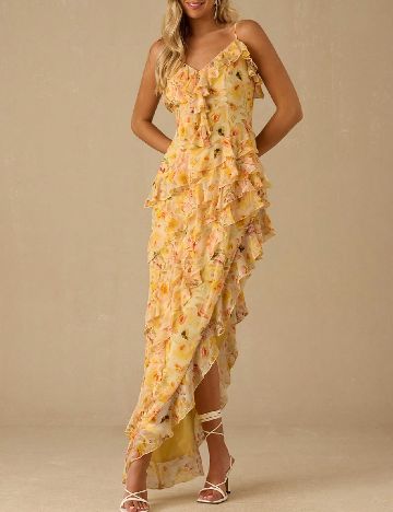 Rochie lunga SHEIN, floral print