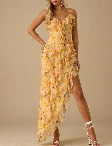 Rochie lunga SHEIN, floral print
