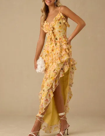 Rochie lunga SHEIN, floral print