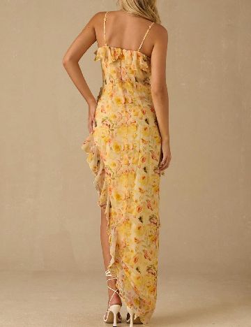 Rochie lunga SHEIN, floral print