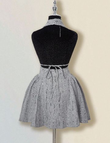 Rochie scurta SHEIN, gri