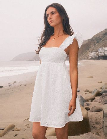 Rochie scurta Westfade, alb