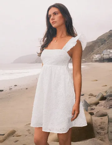 Rochie scurta Westfade, alb