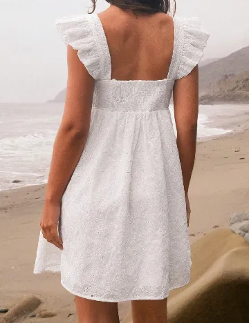 Rochie scurta Westfade, alb