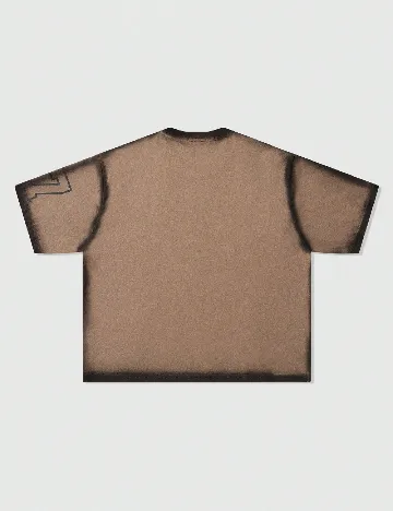 Tricou Oversize Romwe, maro