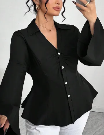 Camasa SHEIN CURVE, negru