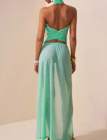 Compleu De Plaja SHEIN, turcoaz