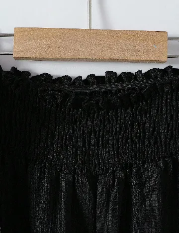 Set pantaloni 2 perechi Shein Kids, negru/animal print