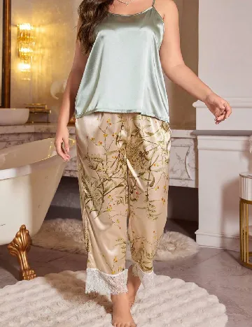 Pijama SHEIN CURVE, mix culori