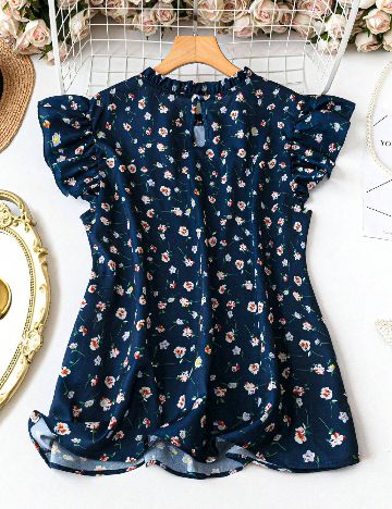 Bluza SHEIN CURVE, bleumarin