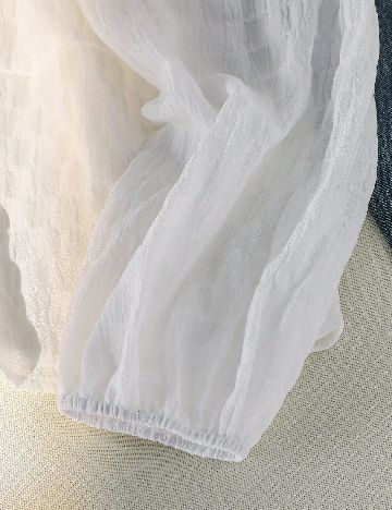 Bluza Shein Kids, alb