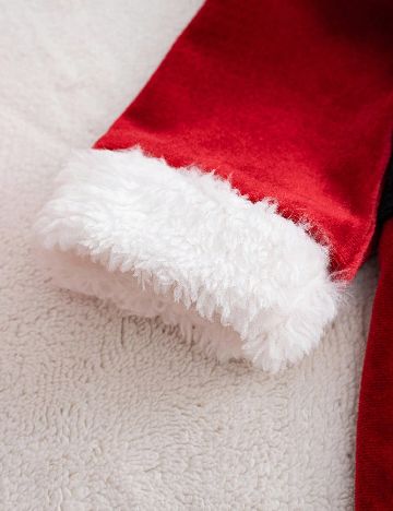 Salopeta Shein Kids, rosu