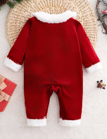 Salopeta Shein Kids, rosu