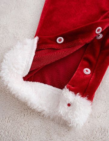 Salopeta Shein Kids, rosu