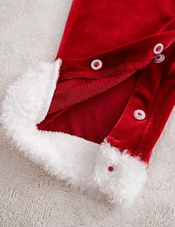 Salopeta Shein Kids, rosu