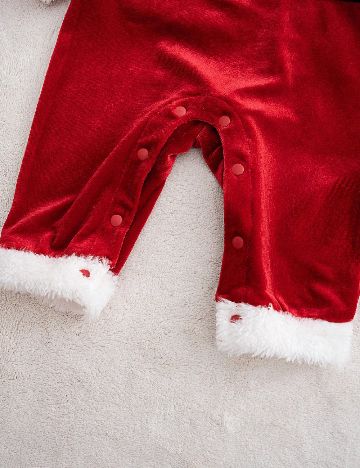 Salopeta Shein Kids, rosu