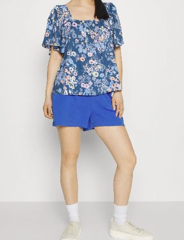 Pantaloni scurti Jacqueline de Yong, albastru