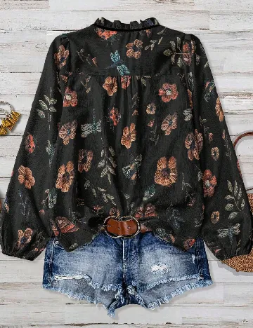 Bluza SHEIN CURVE, negru