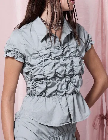 Camasa SHEIN, albastru